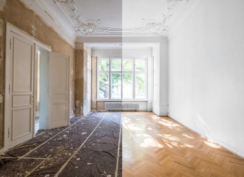 Rénovation de murs intérieurs